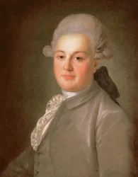 Retrato del Senador Conde Artemy Vorontsov (1748-1813), después de 1768